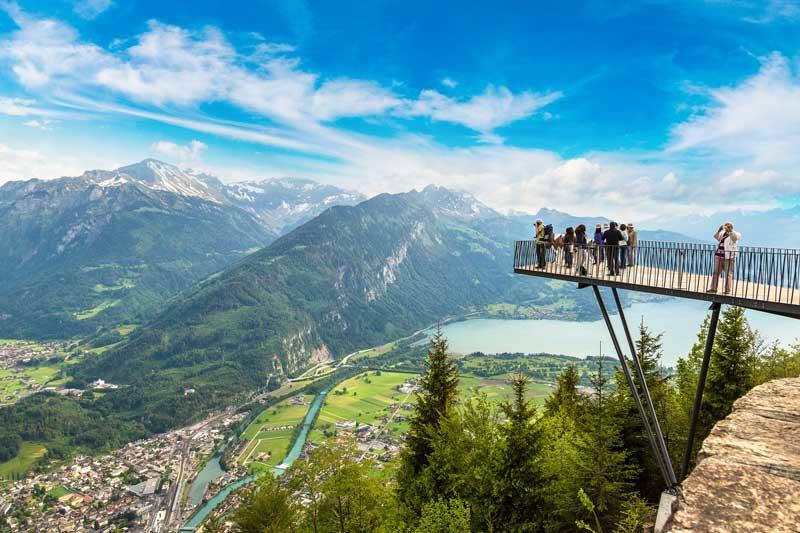Appartamento New West Station 7 Interlaken Esterno foto