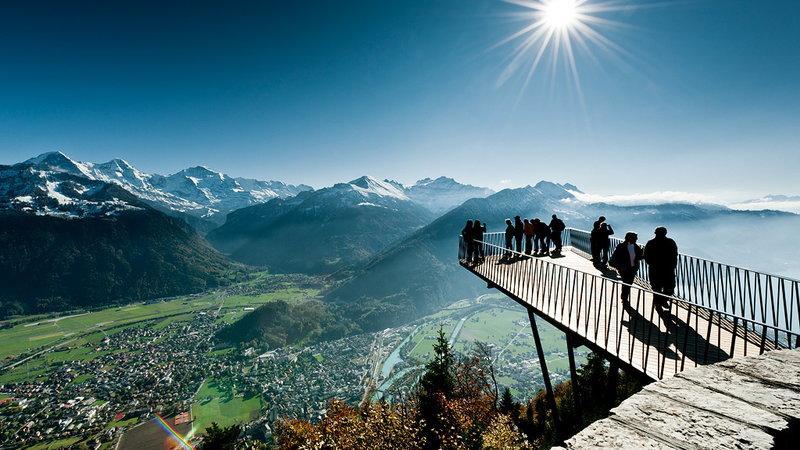 Appartamento New West Station 7 Interlaken Esterno foto